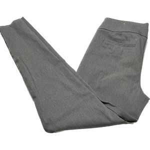 Maurices Gray Heather Stretch Business Casual Pants Size M Long